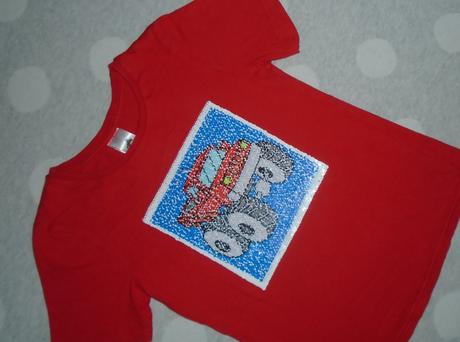 Tričko s meniacim sa obrázkom, c&a,122