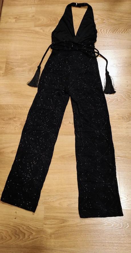 Trblietavy overal s opaskom hm velkost 34, h&m,34
