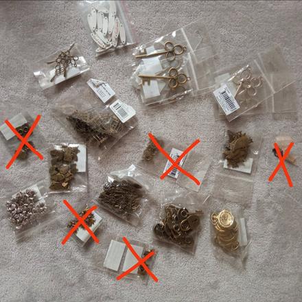 Materiál na tvorenie-stuhy, vlna, goralky, prívesk, 