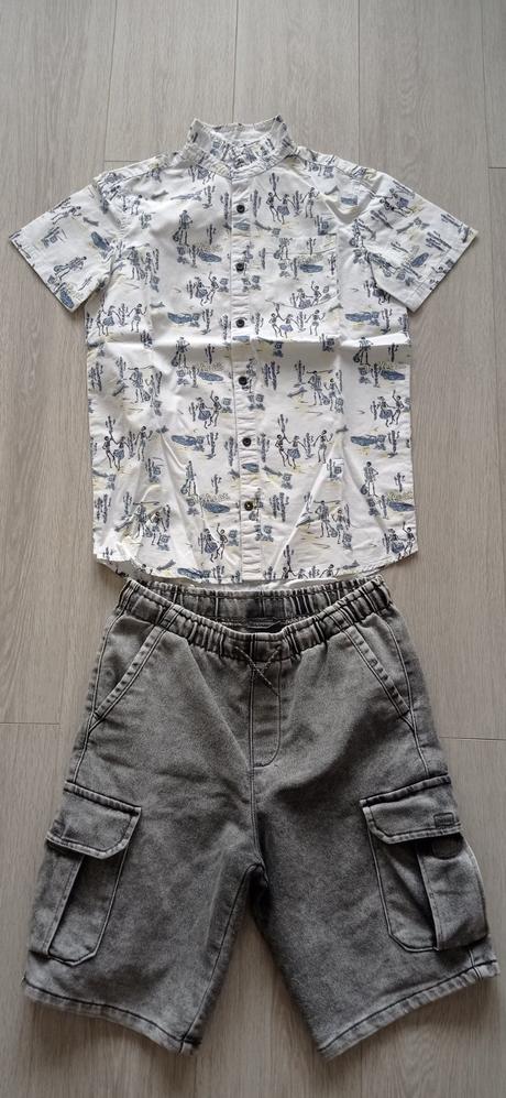 Kraťasy + košeľa, 158