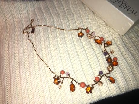 Nahrdelnik swarovski crystalized,