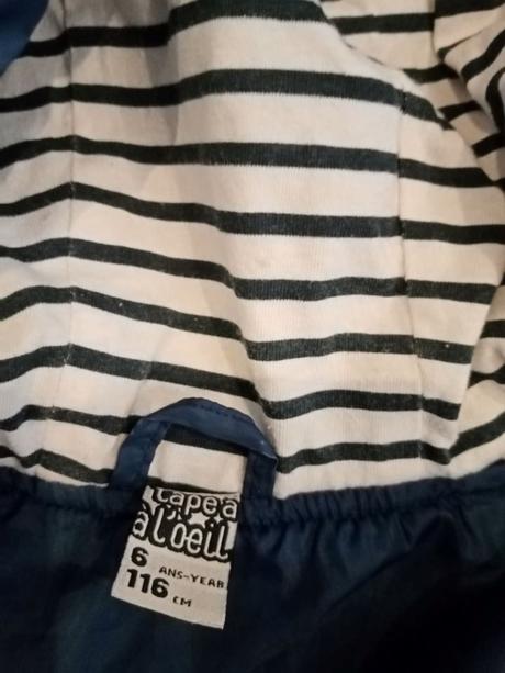 Chlapčenská vetrovka, 116