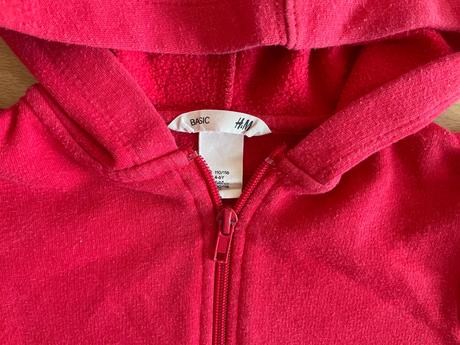 Cervena mikina h&m, h&m,110