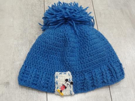 Čiapka mickey mouse + šál, 50