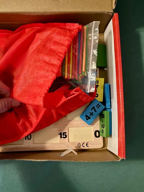 Pomôcka na matematiku domino set, 