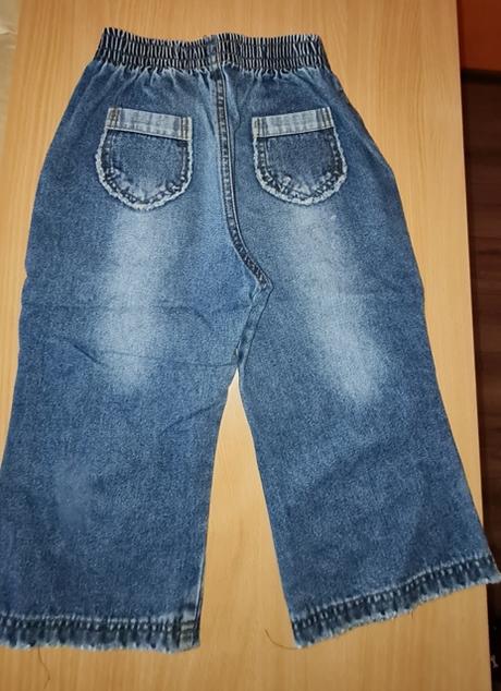 Riflové trojštvrťáky, h&m,128