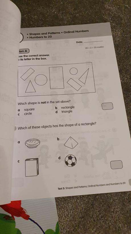 Inspire maths assessment book 1 and 2,