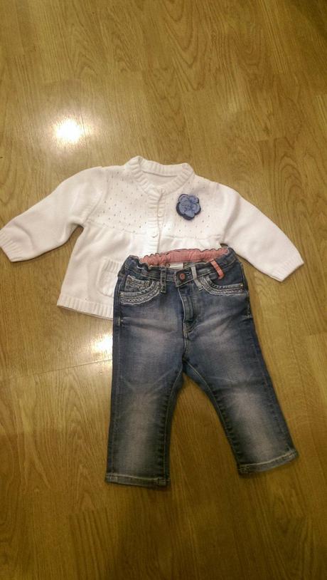 Rifle a svetrík, h&m,74