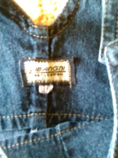 Riflové šaty na 2-3 roky, 92