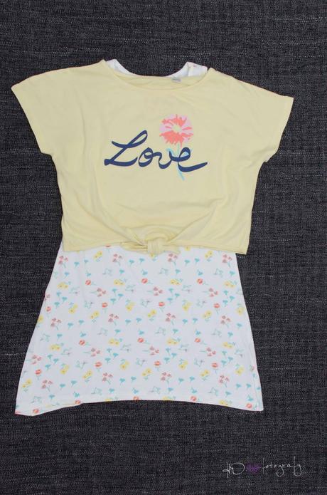 Šaty + top 140/146/152, bonprix,146