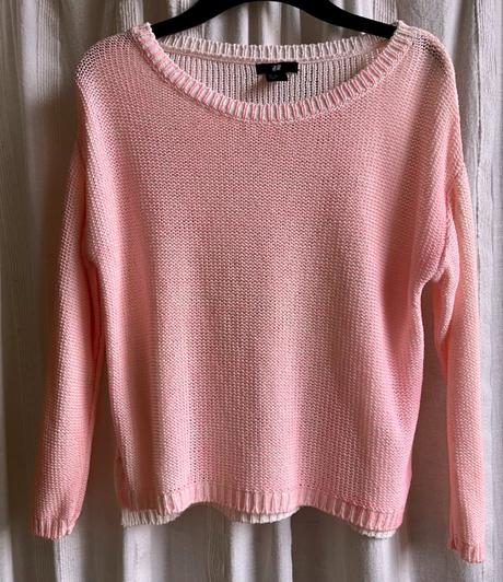 H&m neon pulover vel.xs, h&m,xs