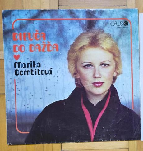 Lp platňa marika gombitová, dievča do dažďa,