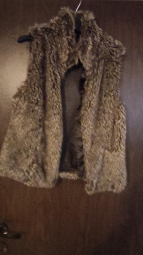 Vesta s umelej kožušiny, kenvelo,m