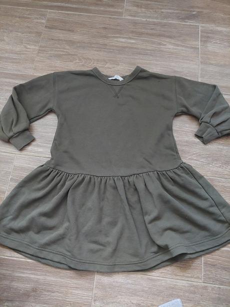 Mikinové šaty č.122-128, h&m,122