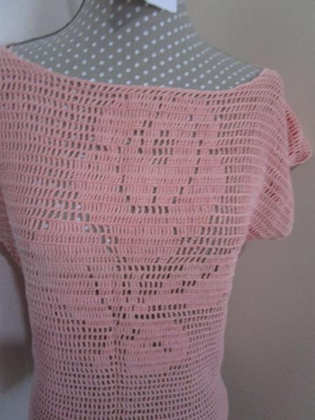 Háčkovaný top 2x, s