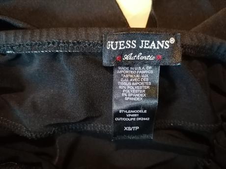 Čierne šaty guess veľ. xs, guess,xs