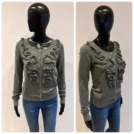 Dámsky sveter s fodričkami reserved (s), reserved,s