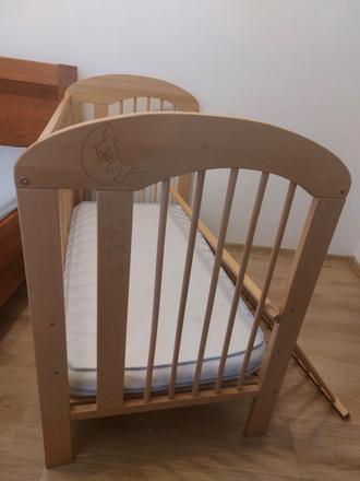 Postelka a matrac s kokosovou naplnou, 120 60, šírka (cm): 60,dĺžka (cm): 120