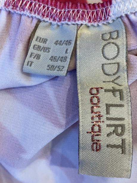 Dámske vzorované šaty bodyflirt (44-46), xxl