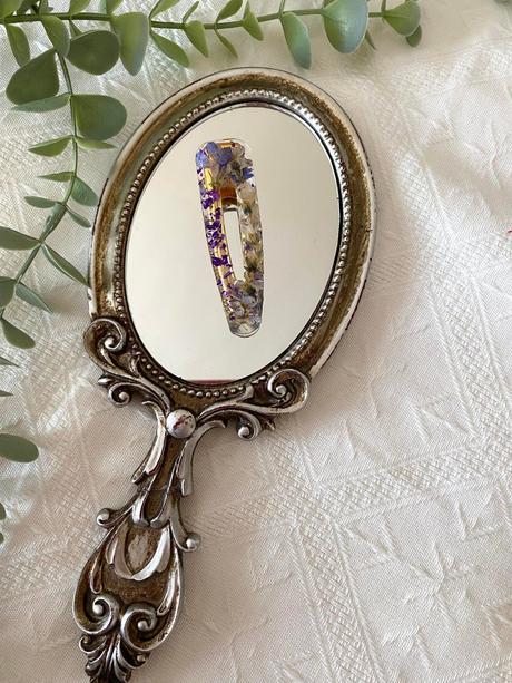 Ručne vyrobené živicové sponky do vlasov, 