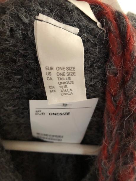 Ponco vlnene h&m, h&m