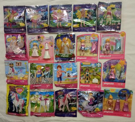 Nové playmobil mini sety/figúrky pre dievčatá,