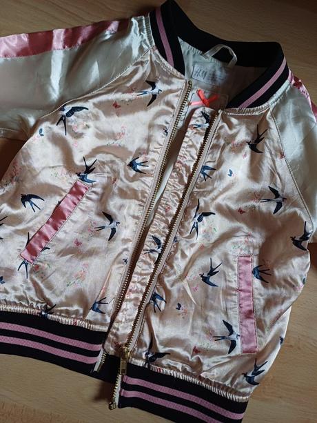 Saténová bomberka, h&m,110
