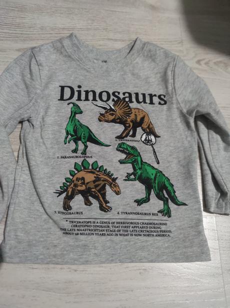 Tričko s dlhým rukávom, h&m,92