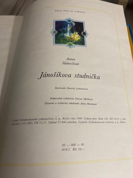 Povesti jánošíkova studnička anton habovštiak,