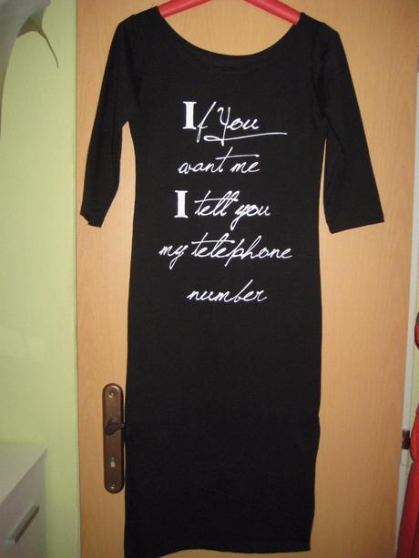 Predĺžené tričko alebo šaty, xs