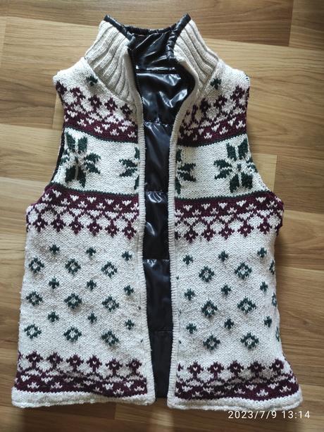 Obojstranná vesta, fishbone,xs