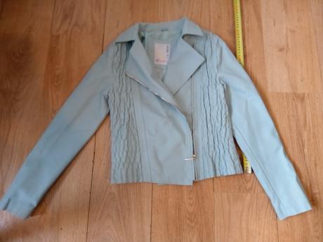 Koženková bunda, s