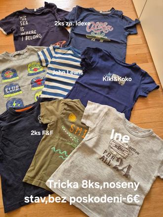 Mix tricka kratky rukav, 98