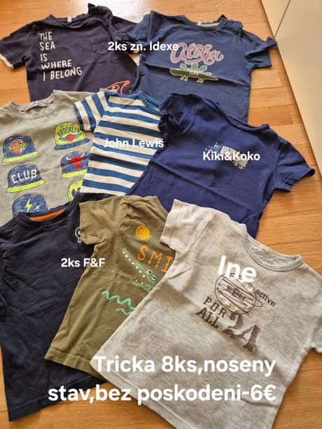 Mix tricka kratky rukav, 98