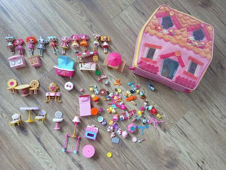Lalaloopsy domčeky, doplnky, bábiky, 