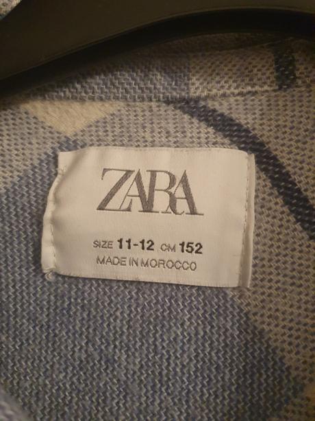 Zara flanelová košeľa 11-12, zara,146