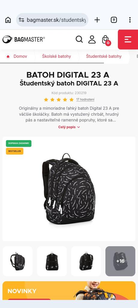 Bagmaster digital 23 a,