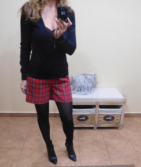 Kárované kraťasy/šortky, s