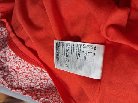 H&m letné šaty s puffovanymi rukavmi, h&m,40