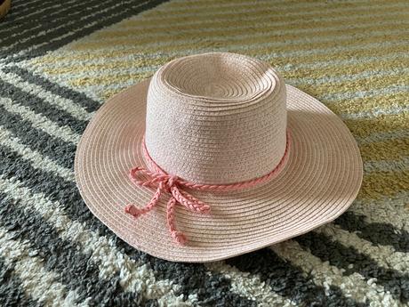 Trblietavý slamený klobúk 122/128, h&m,122