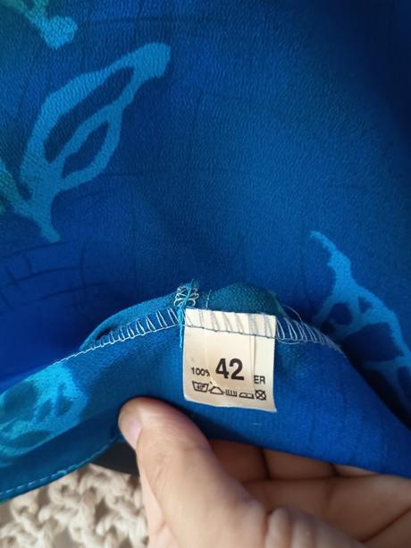 Letná maxi sukňa s rozparkami, xl