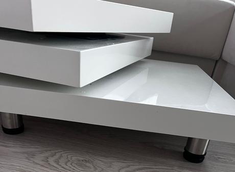 Konferenčný stolík biely, 