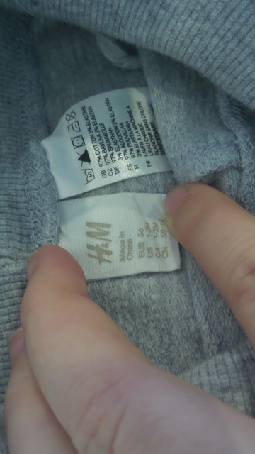 Hm sede trendy teplacky so zuzenym patentom, h&m,56