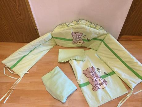 Set do postieľky s mackom, šírka (cm): 95,dĺžka (cm): 130