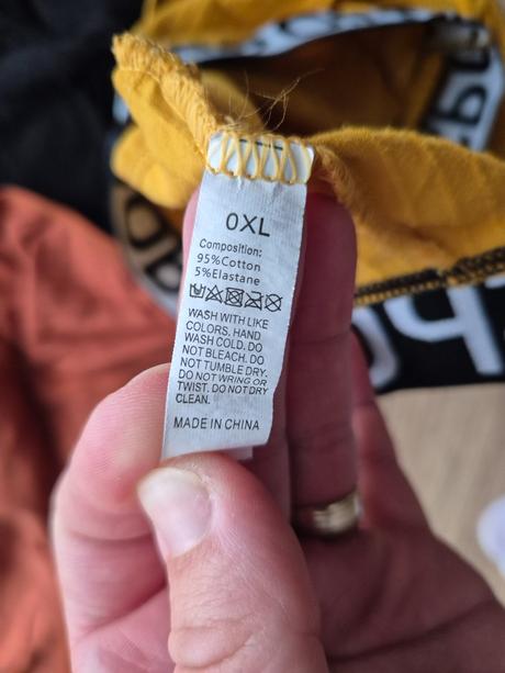 Nohavičky s vysokým pasom veľ. 0xl, xxl