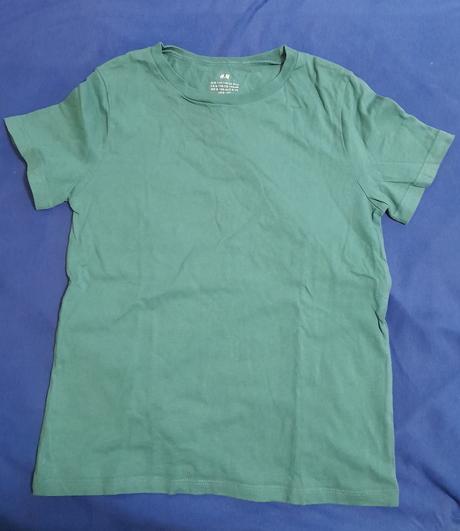 Zelené tričko, h&m,134