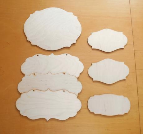 Drevené polotovary pre kreatívne tvorenie,