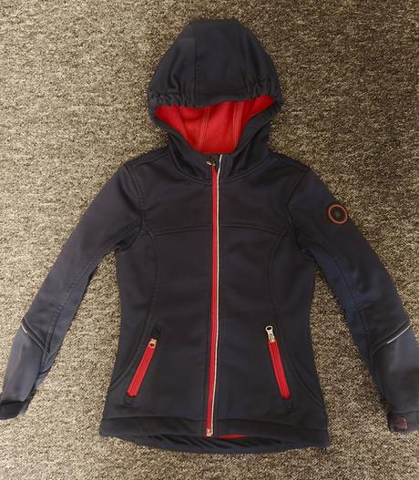 Zateplená softshellová bunda, 128