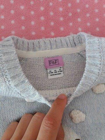Teplý pulóver, f&f,86
