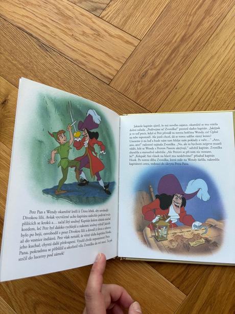 Kniha petr pan, 